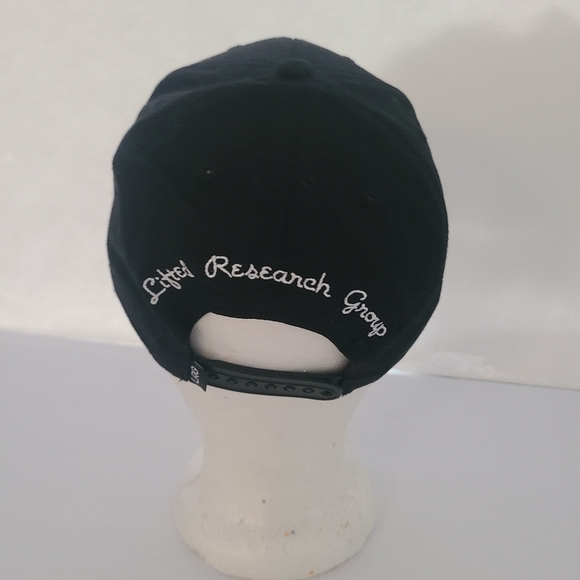 LRG Black Cap with White Logo One Size Snapback - Picture 3 of 5